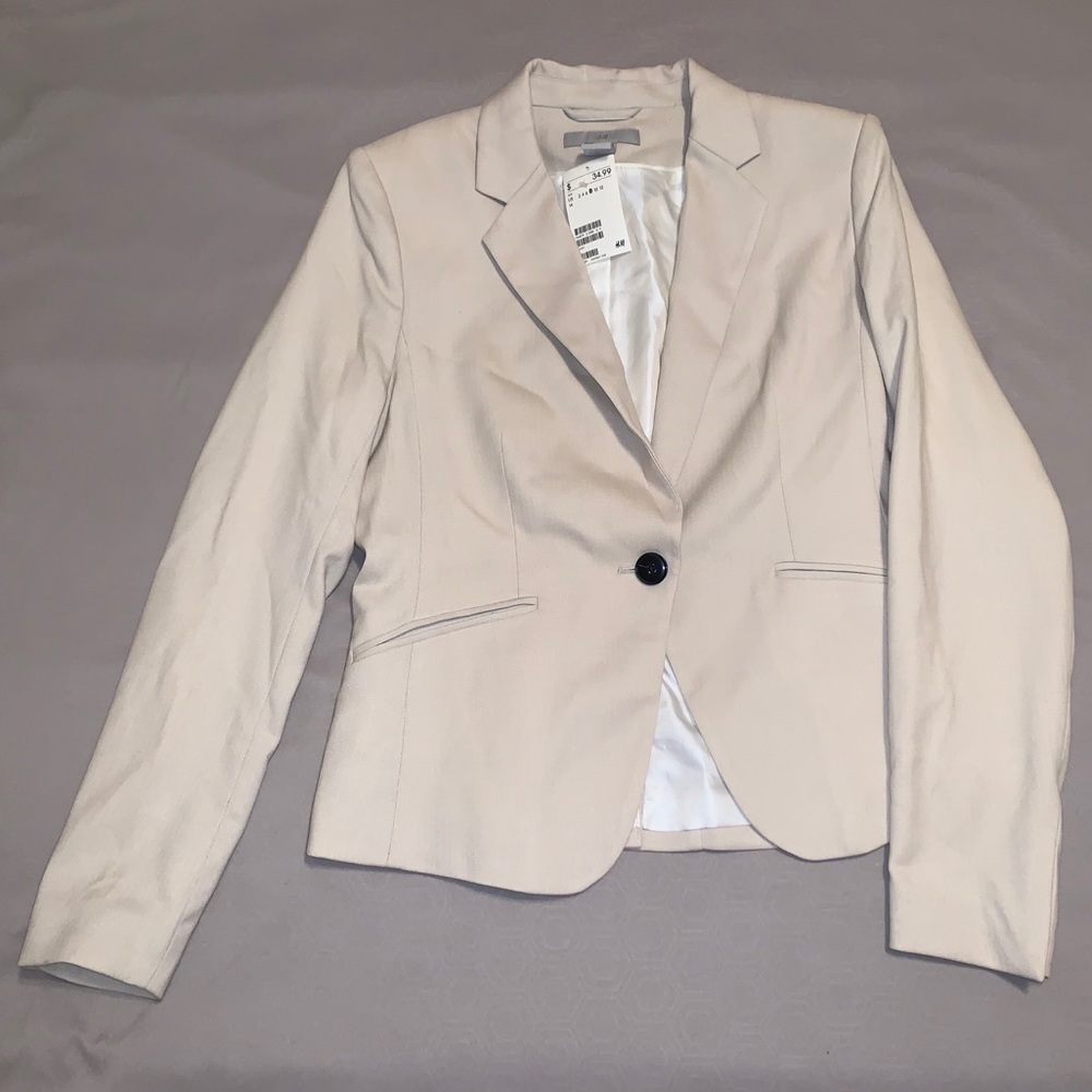 Cream H&M blazer brand new